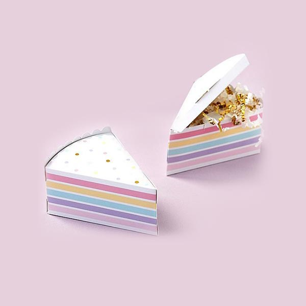 cake slice box
