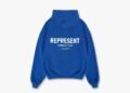 Blue Represent Hoodie