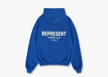 Blue Represent Hoodie