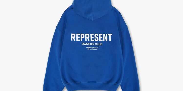 Blue Represent Hoodie
